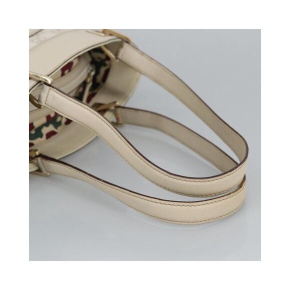 Pre Loved Gucci ssima Women White Shoulder Bags - Picture 7 of 8